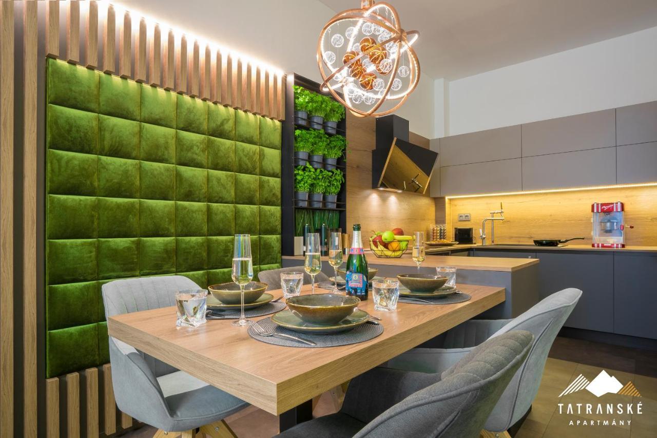 Luxusny Apartman Hrebienok Resort - Tatranske Apartmany Vysoké Tatry Dış mekan fotoğraf