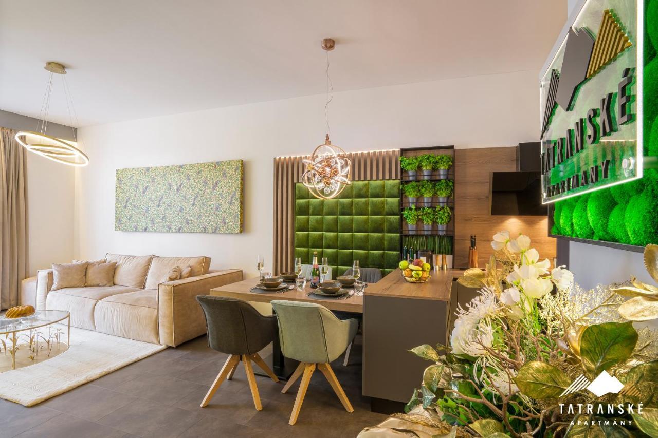 Luxusny Apartman Hrebienok Resort - Tatranske Apartmany Vysoké Tatry Dış mekan fotoğraf