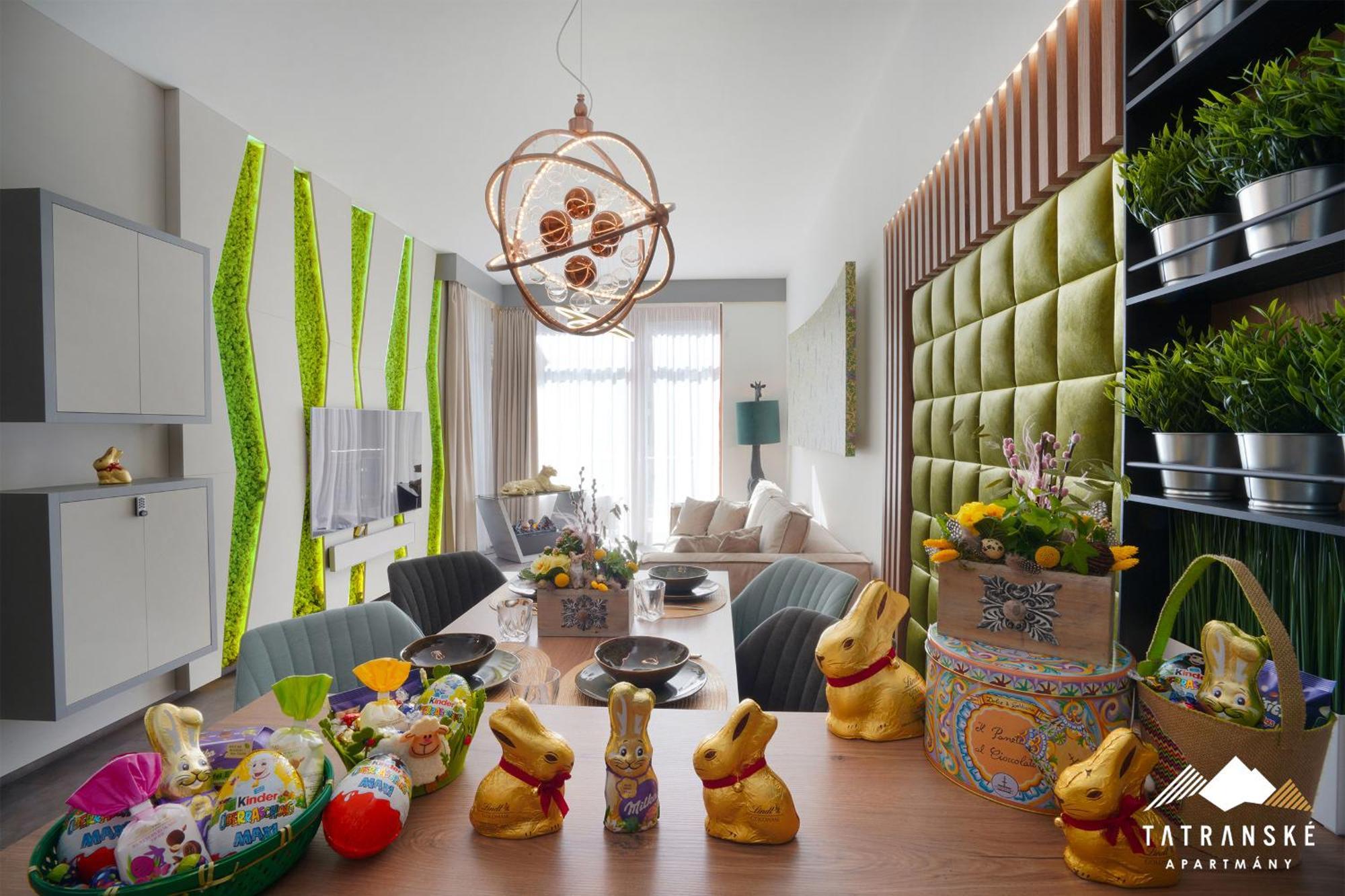 Luxusny Apartman Hrebienok Resort - Tatranske Apartmany Vysoké Tatry Dış mekan fotoğraf